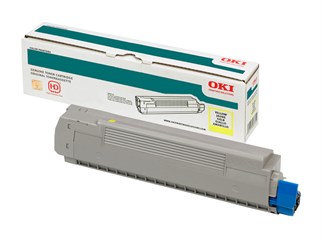 OKI MC760/MC770/MC780 Sarı Orijinal Toner Kartuşu (Yellow Toner Cartridge)