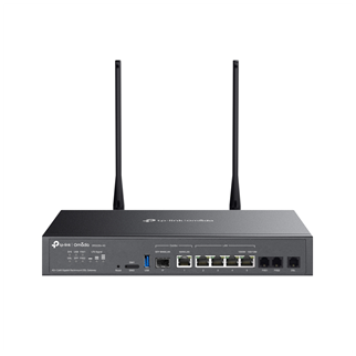 OMADA DR3220v-4G, 4 Port, 4G+Cat6 2,4Ghz, 1 Combo SFP Port, 2 FXS Port, Sim Yuvalı,  Gigabit Rackmount DSL Gateway