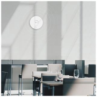 OMADA EAP653, 1Port Gbit, AX3000, WiFi 6, Dual Band, Tavan  tipi, Pasif Poe, Access Point