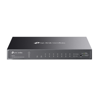 OMADA SG2210P, 8 Port Gigabit PoE+, 61W, 2Port SFP, Yönetilebilir, Metal Kasa Masaüstü/Vesa Switch