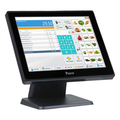 P-SHOP P505-8/128 15 İ5 8GB RAM/128GB SSD/1GB DOKUNMATİK POS SİYAH