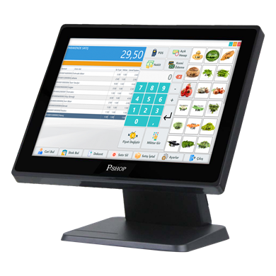 P-SHOP P505-8/128 15 İ5 8GB RAM/128GB SSD/1GB DOKUNMATİK POS SİYAH