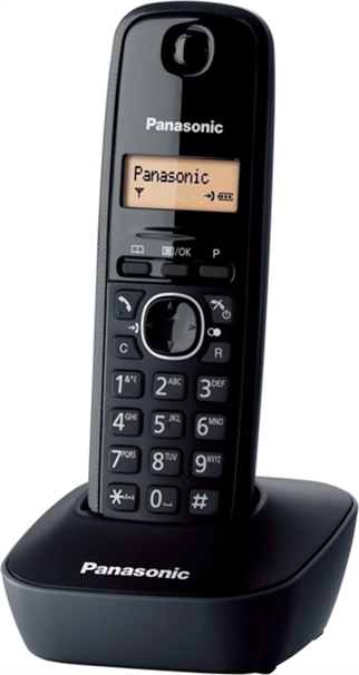 PANASONIC KX-TG1611 Kablosuz LCD Ekranlı Telefon Gri