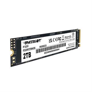 PATRIOT 2TB P320 P320P2TBM28 3000-2200MB/s M2 NVME GEN4 DİSK
