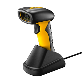 PERKON 2D Laser RS52 Wlan (Kablosuz) El Tipi Karekod Okuyucu Cradle,Ayak 50metre mesafeye kadar