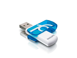 PHILIPS 16GB USB 2.0 Vivid FM16FD05B/00 Okyanus Mavisi Taşınabilir Bellek