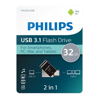 PHILIPS 32GB USB3.1 TYPE-C 100/150 MB/S FM32DC152B