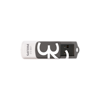 PHILIPS FM32FD00B, 32GB, USB 3.0, Vivid, Gölge Grisi, Flash Disk