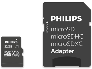 PHILIPS MicroSD 32GB FM32MP45B/00 Class10 Hafıza Kartı