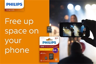 PHILIPS MicroSD 64GB FM64MP45B/00 Class10 Hafıza Kartı