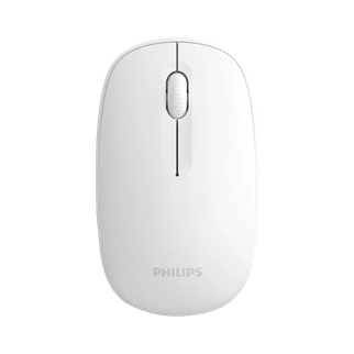 PHILIPS SPK7318W, Beyaz, USB Nano 2,4Gh Kablosuz, 1600dpi, Optic, Sessiz Click, 3 Tuşlu, Mouse