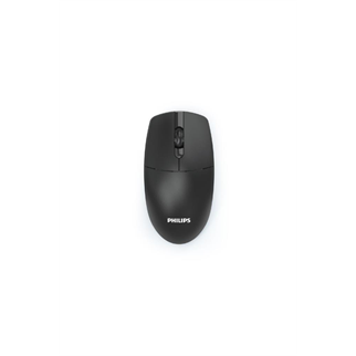 PHILIPS SPK7347B, Siyah, USB Nano 2,4Gh Kablosuz, 1200dpi, Optic, 3 Tuşlu, Sessiz Click, Mouse