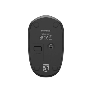 PHILIPS SPK7358B, Siyah, USB Nano 2,4Gh Kablosuz, 1600dpi, Optic, 3 Tuşlu, Sessiz Click, Mouse