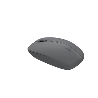 PHILIPS SPK7418G, Gri, USB Nano 2,4Gh ve Bluetooth Kablosuz, 1600dpi, Optic, 3 Tuşlu, Sessiz Click, Mouse