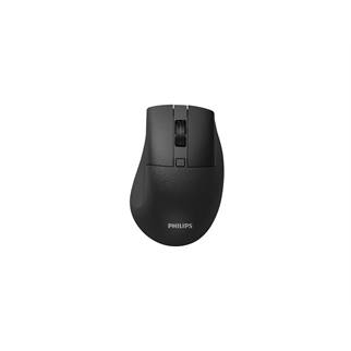 PHILIPS SPK7528B, SESSİZ, Siyah, USB Nano  2,4Gh ve Bluetooth Kablosuz, 1600dpi, Optic, 3 Tuşlu, Ergonamik, Sessiz Click, Mouse