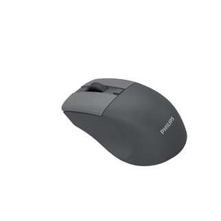 PHILIPS SPK7528G, SESSİZ, Gri, USB Nano  2,4Gh ve Bluetooth Kablosuz, 1600dpi, Optic, 3 Tuşlu, Ergonamik, Sessiz Click, Mouse