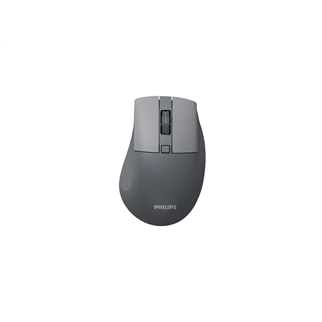 PHILIPS SPK7528G, SESSİZ, Gri, USB Nano  2,4Gh ve Bluetooth Kablosuz, 1600dpi, Optic, 3 Tuşlu, Ergonamik, Sessiz Click, Mouse