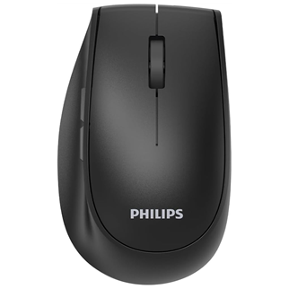 PHILIPS SPK7627B, Siyah, USB Nano 2,4Gh ve Bluetooth Kablosuz, 1600dpi, Optic, 5 Tuşlu, Şarj Edilebilir, Sessiz Click, Mouse