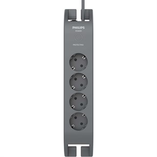 PHILIPS SPN3140A/62 2400J 4LÜ / 2M AKIM KORUMALI PRİZ