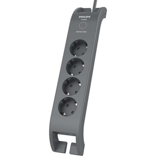 PHILIPS SPN3140A/62 2400J 4LÜ / 2M AKIM KORUMALI PRİZ