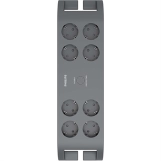 PHILIPS SPN3180A/62 2400J 8Lİ / 2M AKIM KORUMALI PRİZ