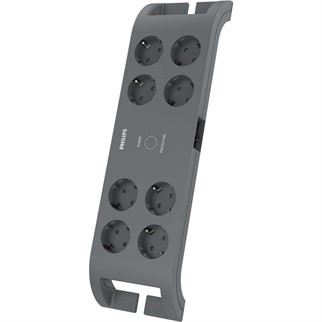 PHILIPS SPN3180A/62 2400J 8Lİ / 2M AKIM KORUMALI PRİZ
