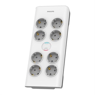PHILIPS SPN7080WA/62 900J 8Lİ / 2M AKIM KORUMALI PRİZ