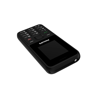 PHILIPS Xenium E2125, 32Mb, Siyah, 32Mb Ram, 1,77inc Ekran, 4G Çift Sim Desteği, FM Radyo, 1700mAh Pil, El Feneri, Türkiye KVK Garantili