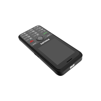 PHILIPS Xenium E6500, 128Mb, Siyah, 48Mb Ram, 2,4inc Ekran, Arka Kamera, 4G Çift Sim Desteği, FM Radyo, 1700mAh Pil, El Feneri, Türkiye KVK Garantili