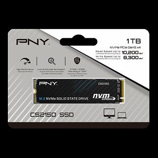 PNY CS2150 1TB 10200/8300 MB/s M.2 NVMe SSD (M280CS2150-1TB-TB)