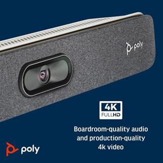 POLY Studio X30 Hepsi Bir Arada Video Çubuğu ve TC8 Kumanda Kiti (83Z46AA)