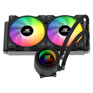 POWERBOOST 240MM CIRCLE 240B PB-LCS-CR240B Rainbow Fanlı AM5-1851p Sıvı Soğutmalı İşlemci Fanı