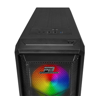 POWERBOOST 600W 80+ VK-P15B 4-ARGB Fanlı Gaming Mid-Tower PC Kasası