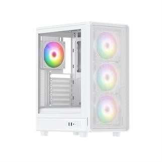 POWERBOOST 650W 80+ BRONZE GAMING MID-TOWER PC KASASI BEYAZ