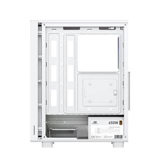 POWERBOOST 650W 80+ BRONZE PB-A5065W-650w 4-ARGB Fanlı Gaming Mid-Tower PC Kasası