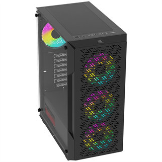 POWERBOOST 650W 80+ BRONZE PB-P801AB 4-RGB Fanlı Gaming Mid-Tower PC Kasası