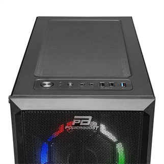 POWERBOOST 650W 80+ VK-D501M 4-Rainbow Fanlı Gaming Mid-Tower PC Kasası