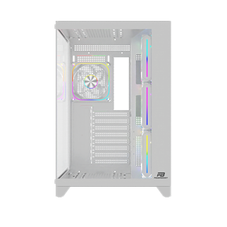 POWERBOOST 750W 80+ BRONZE PB-C9025W 4-ARGB Fanlı Gaming Mid-Tower PC Kasası Beyaz