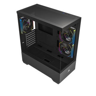 POWERBOOST 750W 80+ BRONZE PB-J9031B 3-ARGB Fanlı Gaming Mid-Tower PC Kasası