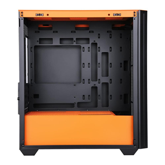 POWERBOOST PB-P2252BO 4-ARGB Fanlı Mid-Tower PC Kasası Turuncu
