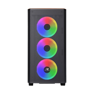 POWERBOOST PB-P2252BO 4-ARGB Fanlı Mid-Tower PC Kasası Turuncu