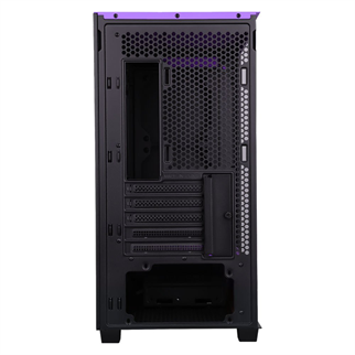 POWERBOOST PB-P2252BP 4-ARGB Fanlı Gaming Mid-Tower PC Kasası Mor-Siyah