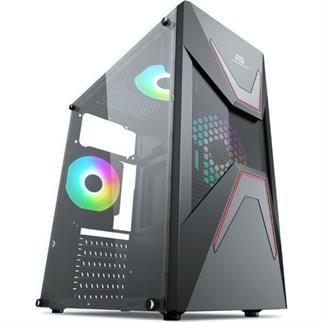 POWERBOOST VK-G3621C 3-RGB FANLI GAMING MID-TOWER PC KASASI