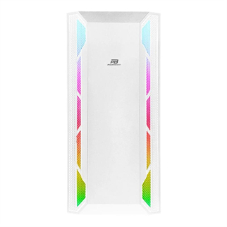 POWERBOOST VK-G3701W 3-RGB Fanlı Gaming Mid-Tower PC Kasası Beyaz