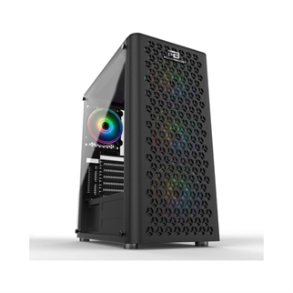 POWERBOOST VK-M202B 4-RGB Fanlı Gaming Mid-Tower PC Kasası