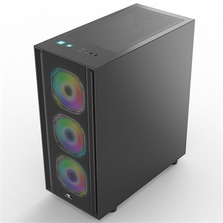 POWERBOOST X-12B 4-ARGB Fanlı Gaming Mid-Tower PC Kasası