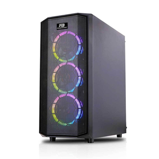 POWERBOOST X58RGB 4-ARGB Fanlı Gaming Mid-Tower PC Kasası