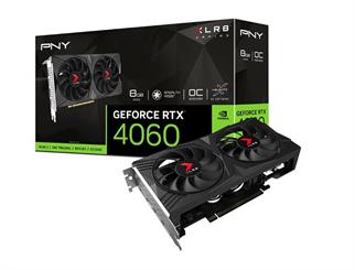 Pny RTX4060 8GB XLR8 OC GDDR6 (VCG40608DFXPB1-O) DX12 Gaming Ekran Kartı