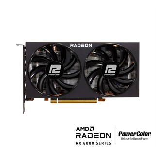 PowerColor AXRX-6600-8GBD6-3DH, Fighter, AMD Radeon RX 6600, 8Gb, GDDR6,128Bit, 1xHDMI, 3xDP, GAMING Ekran Kartı