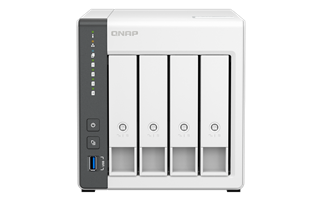 QNAP 4diskli ARM QC-4GB RAM-2.5GbE Nas Server TS-433-4G Distribütör Garantili